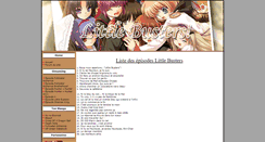 Desktop Screenshot of little-busters.org